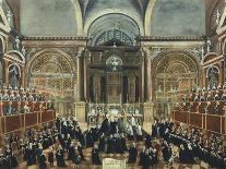 Board of Pregadi in Ducal Palace-Gabriele Bella-Giclee Print