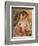 Gabrielle a Sa Coiffure, 1910-Pierre-Auguste Renoir-Framed Giclee Print