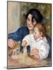 Gabrielle and Jean by Pierre-Auguste Renoir-Fine Art-Mounted Photographic Print