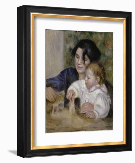 Gabrielle and Jean-Pierre-Auguste Renoir-Framed Giclee Print