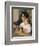 Gabrielle and Jean-Pierre-Auguste Renoir-Framed Art Print