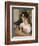 Gabrielle and Jean-Pierre-Auguste Renoir-Framed Art Print