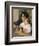 Gabrielle and Jean-Pierre-Auguste Renoir-Framed Art Print