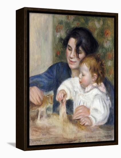 Gabrielle and Jean-Pierre-Auguste Renoir-Framed Premier Image Canvas