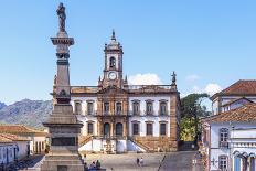 Tiradentes Plaza and Da Inconfidencia Museum-Gabrielle and Michel Therin-Weise-Photographic Print