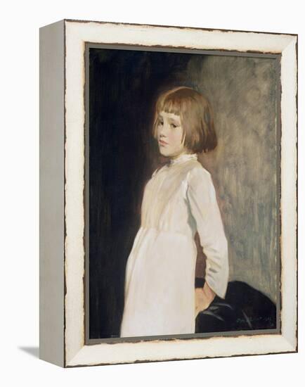 Gabrielle Cross, the Artist's Niece, 1919-Glyn Warren Philpot-Framed Premier Image Canvas