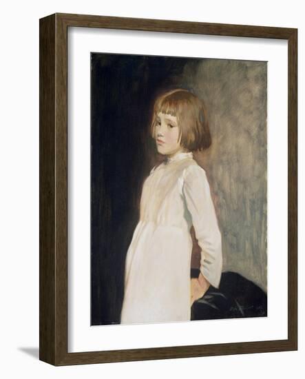 Gabrielle Cross, the Artist's Niece, 1919-Glyn Warren Philpot-Framed Giclee Print