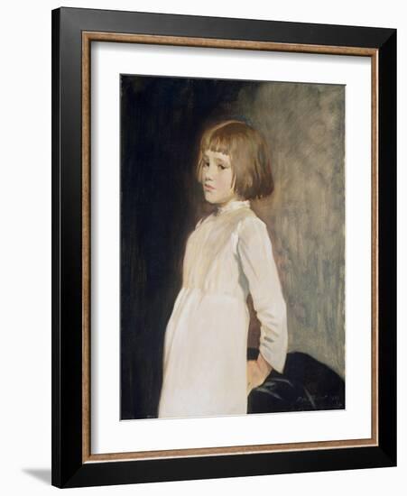 Gabrielle Cross, the Artist's Niece, 1919-Glyn Warren Philpot-Framed Giclee Print