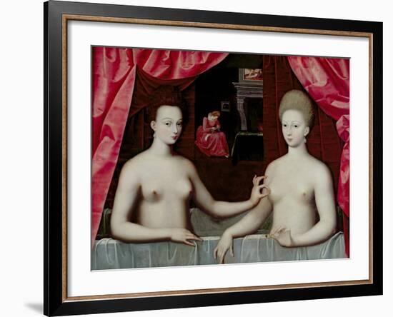 Gabrielle D'Estrees-null-Framed Giclee Print