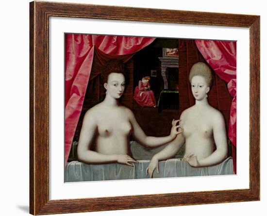 Gabrielle D'Estrees-null-Framed Giclee Print