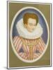 Gabrielle Estrees Mistress of Henri IV-Nicholas Hilliard-Mounted Art Print