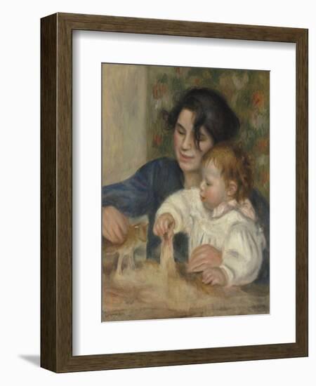 Gabrielle et Jean-Pierre-Auguste Renoir-Framed Giclee Print