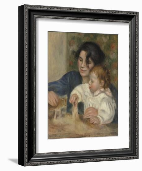 Gabrielle et Jean-Pierre-Auguste Renoir-Framed Giclee Print