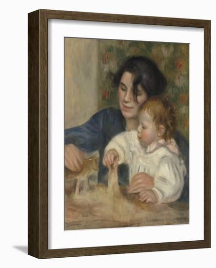 Gabrielle et Jean-Pierre-Auguste Renoir-Framed Giclee Print