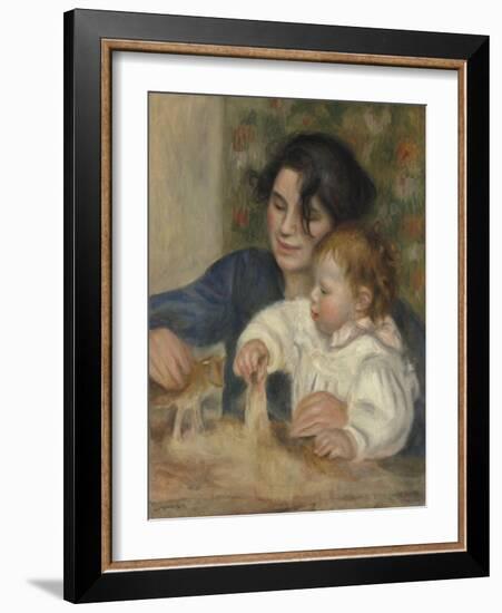 Gabrielle et Jean-Pierre-Auguste Renoir-Framed Giclee Print