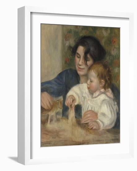 Gabrielle et Jean-Pierre-Auguste Renoir-Framed Giclee Print