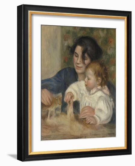 Gabrielle et Jean-Pierre-Auguste Renoir-Framed Giclee Print