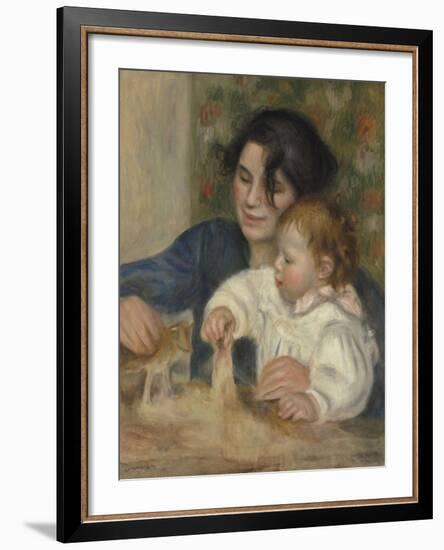 Gabrielle et Jean-Pierre-Auguste Renoir-Framed Giclee Print