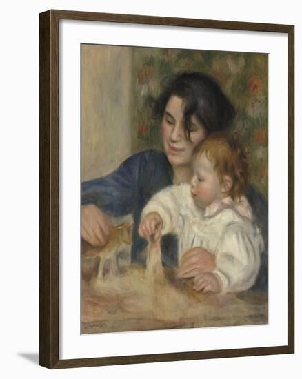 Gabrielle et Jean-Pierre-Auguste Renoir-Framed Giclee Print