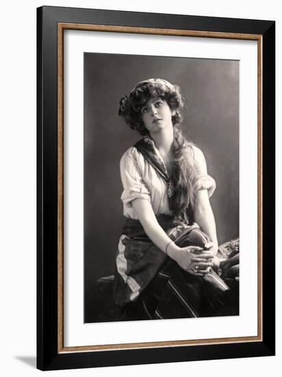 Gabrielle Ray (1883-197), English Actress, Early 20th Century-W&d Downey-Framed Giclee Print