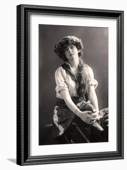 Gabrielle Ray (1883-197), English Actress, Early 20th Century-W&d Downey-Framed Giclee Print