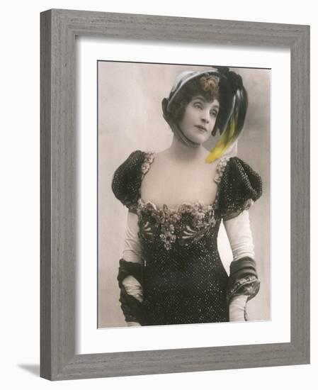 Gabrielle Rejane French Actress-null-Framed Photographic Print