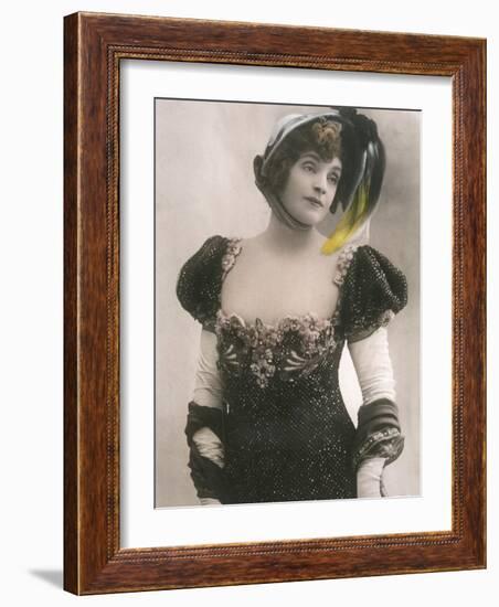 Gabrielle Rejane French Actress-null-Framed Photographic Print