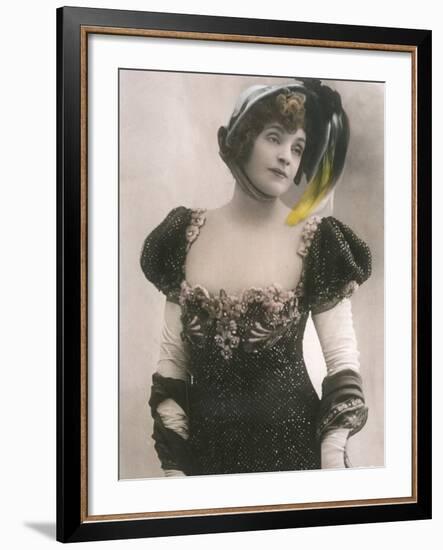 Gabrielle Rejane French Actress-null-Framed Photographic Print