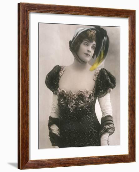 Gabrielle Rejane French Actress-null-Framed Photographic Print