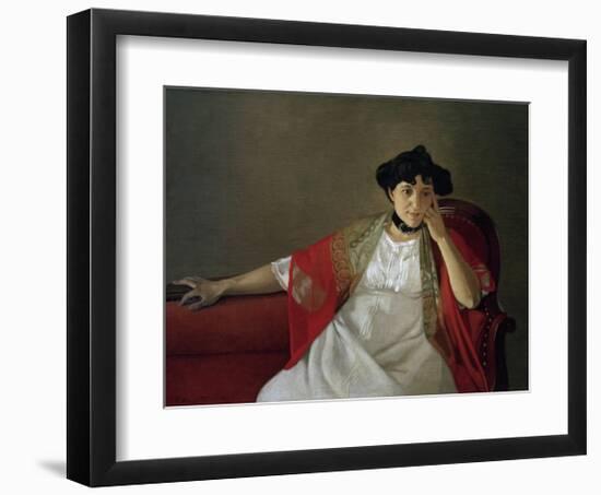 Gabrielle Vallotton-Félix Vallotton-Framed Giclee Print