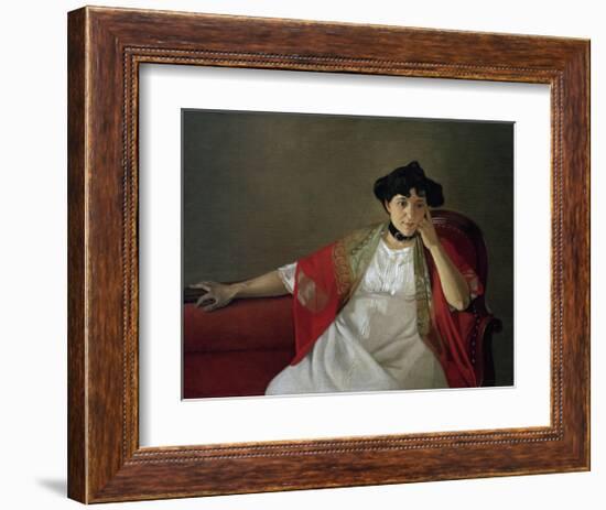 Gabrielle Vallotton-Félix Vallotton-Framed Giclee Print