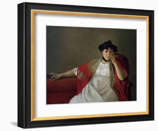 Gabrielle Vallotton-Félix Vallotton-Framed Giclee Print