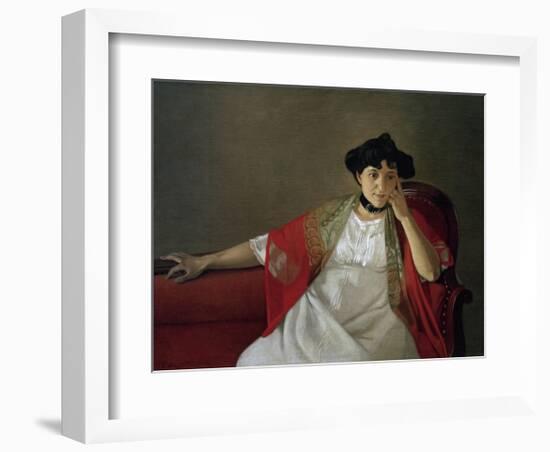 Gabrielle Vallotton-Félix Vallotton-Framed Giclee Print