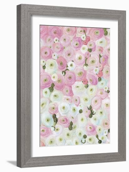 Gabry painterly ranunculus-Rosana Laiz Garcia-Framed Giclee Print