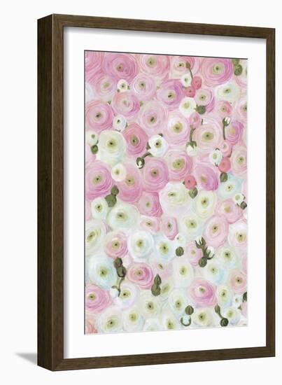 Gabry painterly ranunculus-Rosana Laiz Garcia-Framed Giclee Print