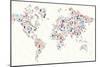 Gadgets - World Map-cienpies-Mounted Art Print