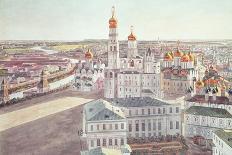 Panorama of Moscow, Detail of the Kremlin Cathedrals, 1819-Gadolle-Giclee Print