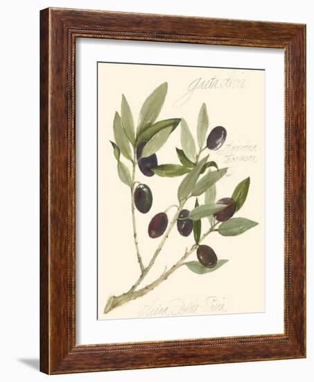 Gaeta Olives-Elissa Della-piana-Framed Art Print