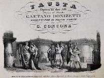 Title Page of Sinfonia Concertata, 1816-Gaetano Donizetti-Giclee Print