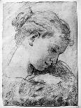 Study of a Girl's Head, 18th Century-Gaetano Gandolfi-Giclee Print