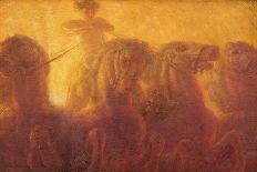 Triptych of the Day: the Night (Detail)-Gaetano Previati-Art Print