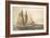 Gaff-Rigged Schooner with Multiple Jibs-null-Framed Art Print