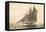 Gaff-Rigged Schooner-null-Framed Stretched Canvas