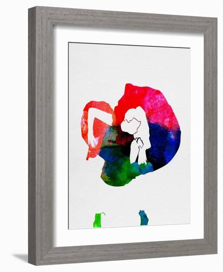 Gaga Watercolor-Lana Feldman-Framed Art Print