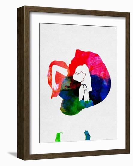 Gaga Watercolor-Lana Feldman-Framed Art Print