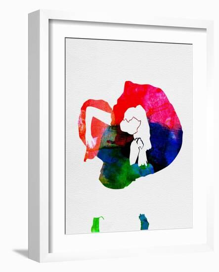 Gaga Watercolor-Lana Feldman-Framed Art Print