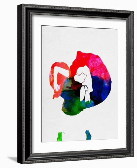 Gaga Watercolor-Lana Feldman-Framed Art Print