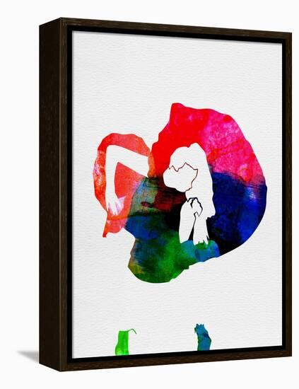 Gaga Watercolor-Lana Feldman-Framed Stretched Canvas