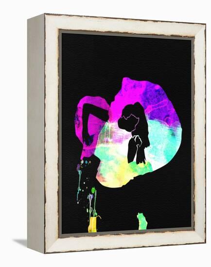 Gaga Watercolor-Lana Feldman-Framed Stretched Canvas