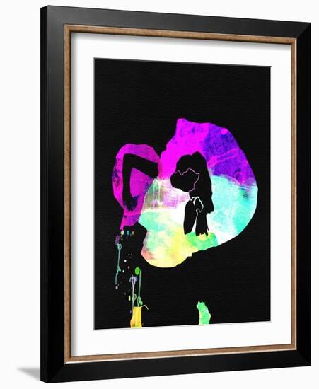 Gaga Watercolor-Lana Feldman-Framed Art Print